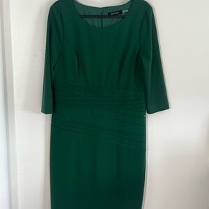 Ellen Tracey three-quarter sleeve dress. Size 14. Never worn.